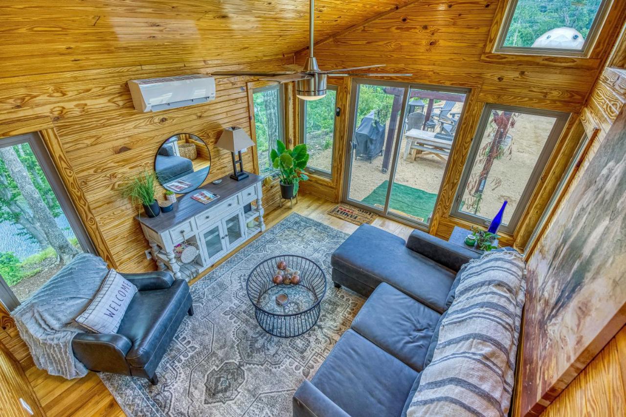 The Gemini-A Dreamy, Waterfront Tiny Cabin Rogersville Esterno foto