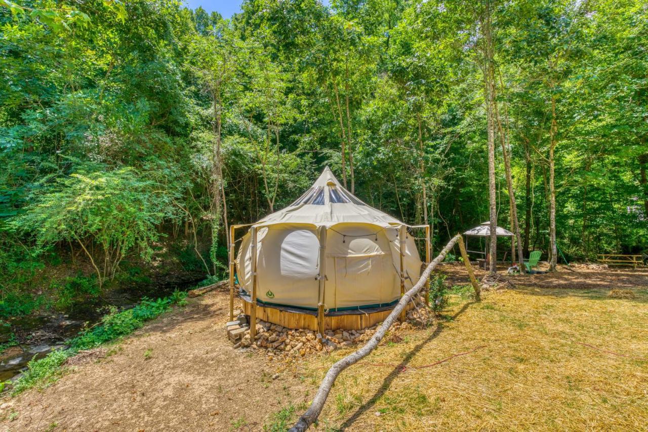 The Gemini-A Dreamy, Waterfront Tiny Cabin Rogersville Esterno foto