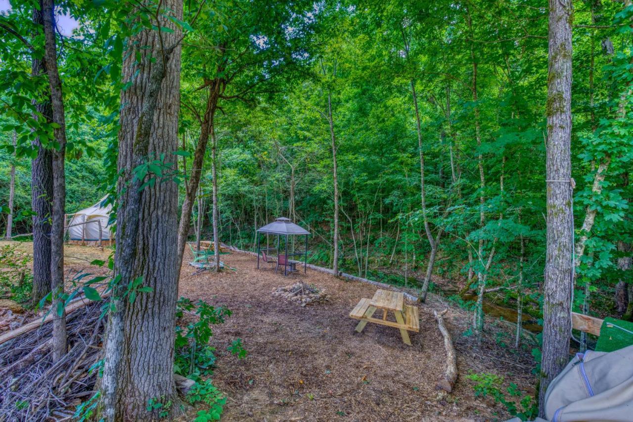 The Gemini-A Dreamy, Waterfront Tiny Cabin Rogersville Esterno foto