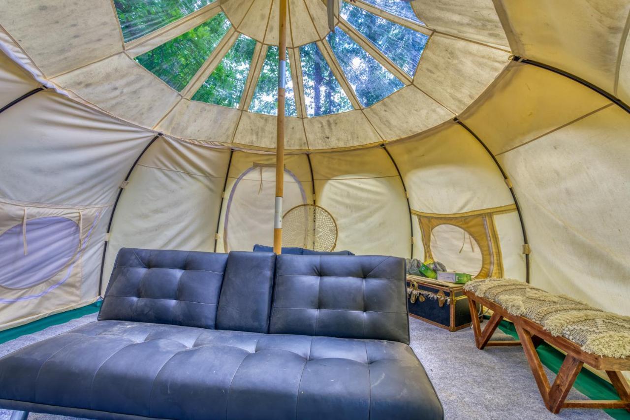 The Gemini-A Dreamy, Waterfront Tiny Cabin Rogersville Esterno foto